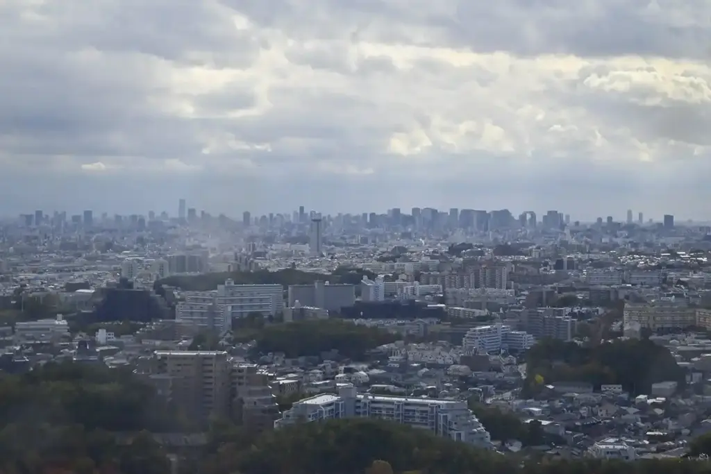 万博記念公園 オオサカホイールからの景色
