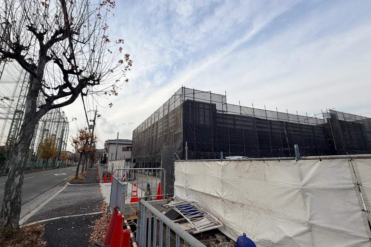 「スーパーオオジ  武庫之荘北店」の工事状況レポート！武庫之荘7丁目