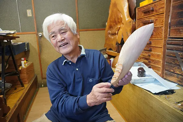 大阪欄間 木下さん 現代アート