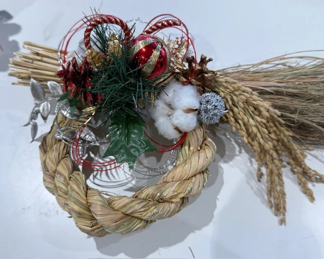 てらすマルシェワークショップお正月飾り