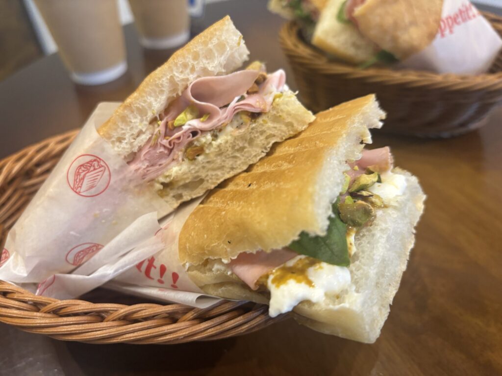 「Anello Panini KOBE」のパニーニの寄り