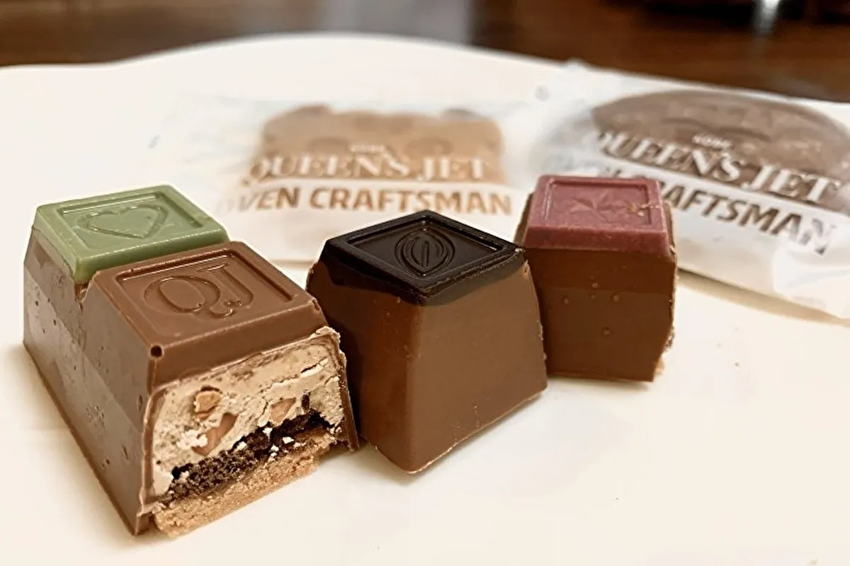 ケーキをとじこめたチョコ！灘区八幡町「QUEEN‘S JET」バレンタインには完売の逸品を実食