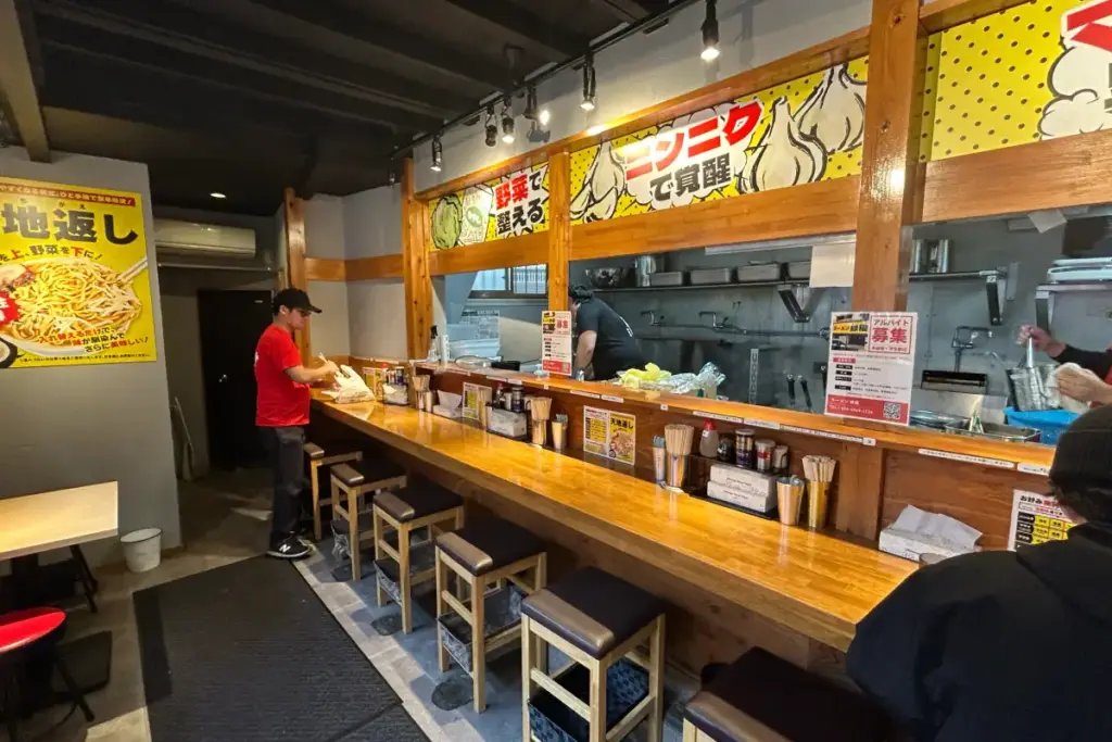 ラーメン 豚福 内観