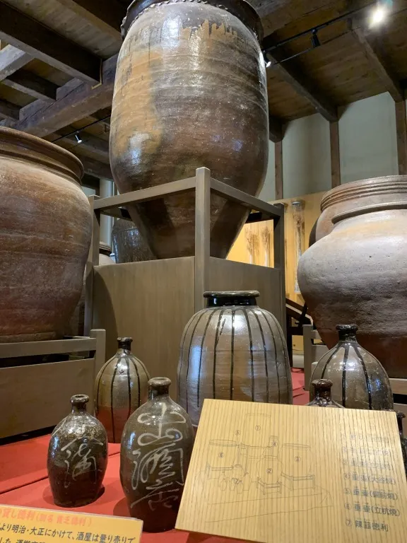 沢の鶴資料館　展示2