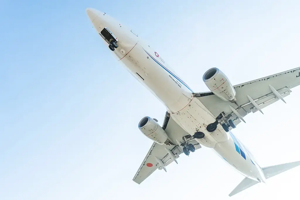 千里川土手 飛行機下から02