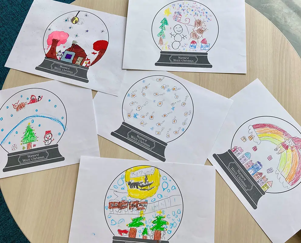 阪急うめだ本店　スノードーム