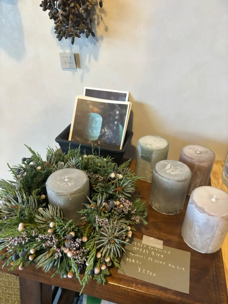 キャンドルリース