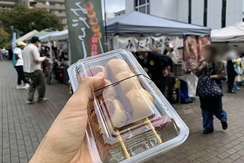 とまりぎマーケット　団子