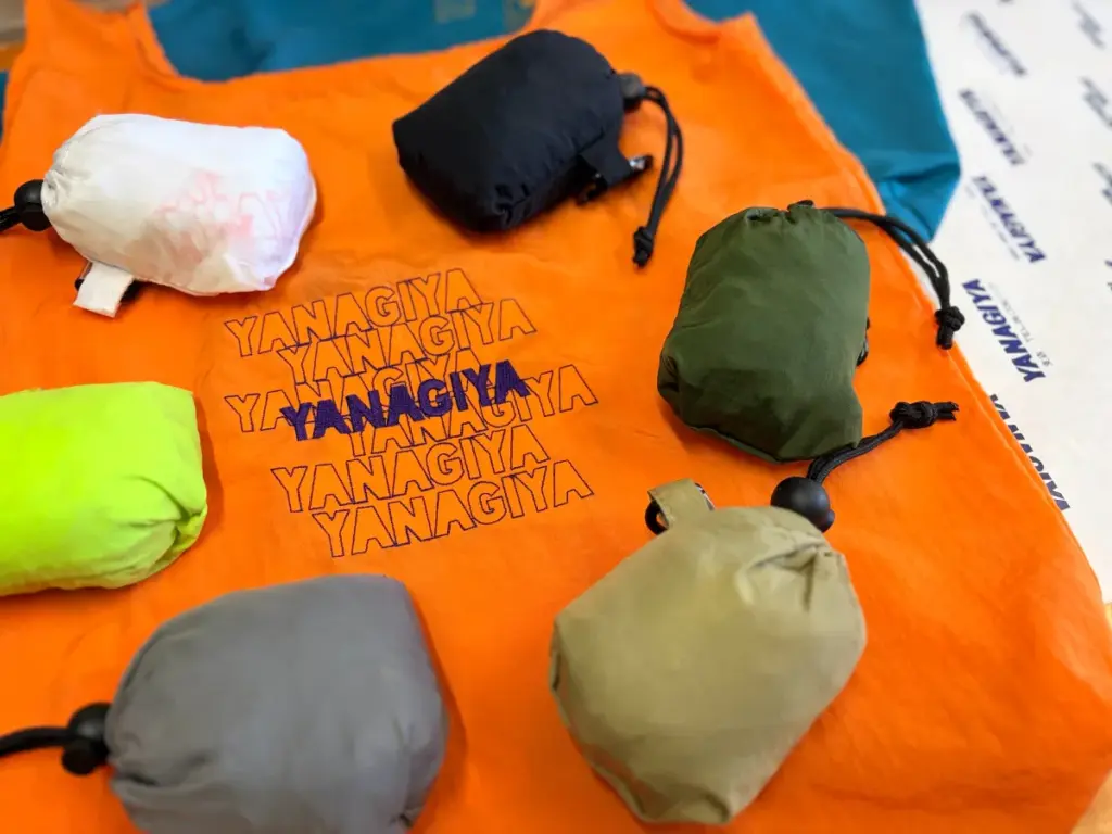 「YANAGIYA」のエコバッグいろいろ