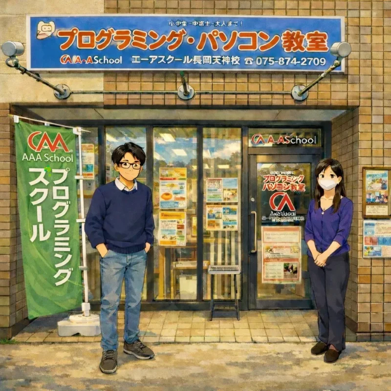 忙しい2時間を30分に。生成AIが学べる＊PC講座【京都・長岡天神】