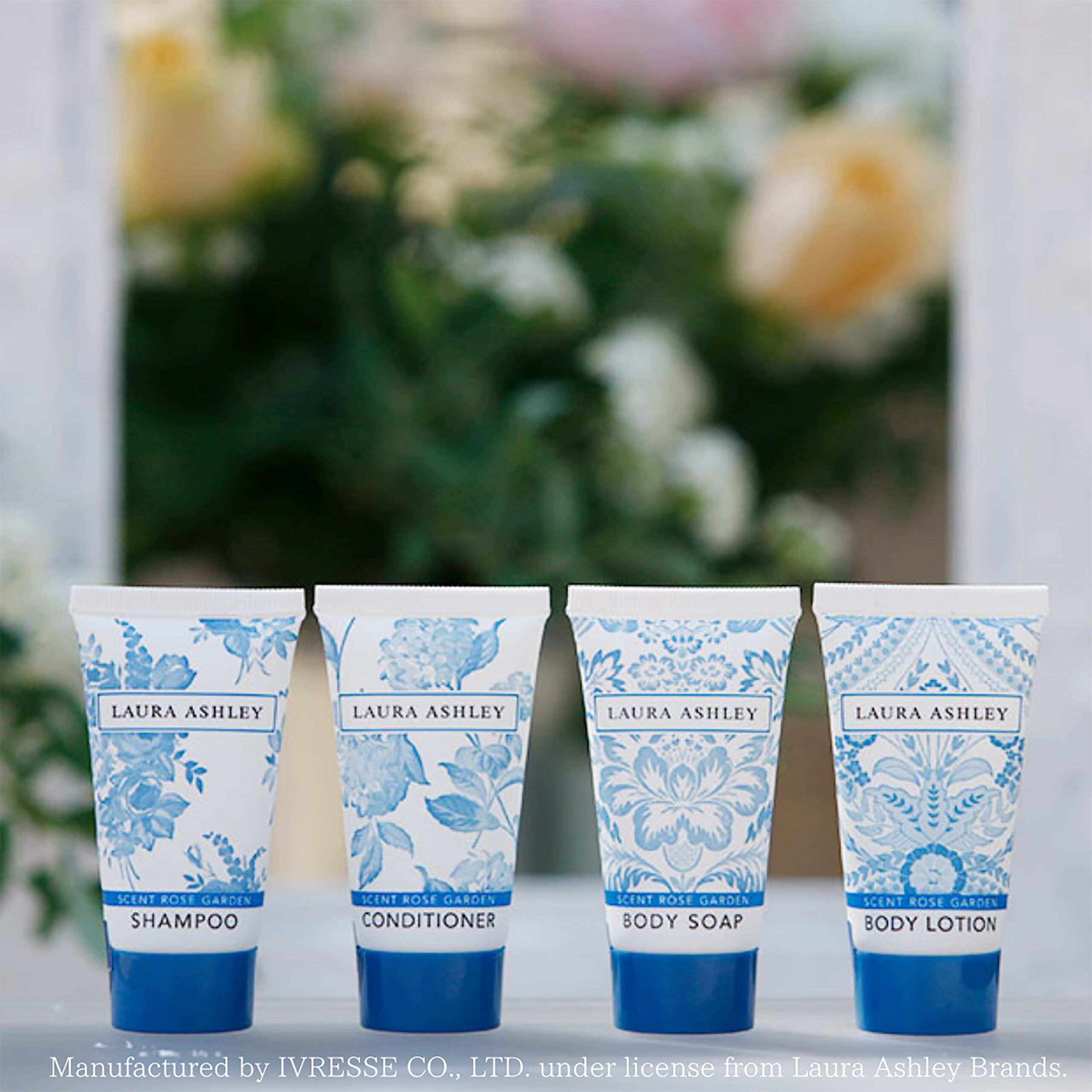 宝塚ホテルに3月31日までに3回滞在すれば、ローラアシュレイのアメニティがもらえちゃいます。