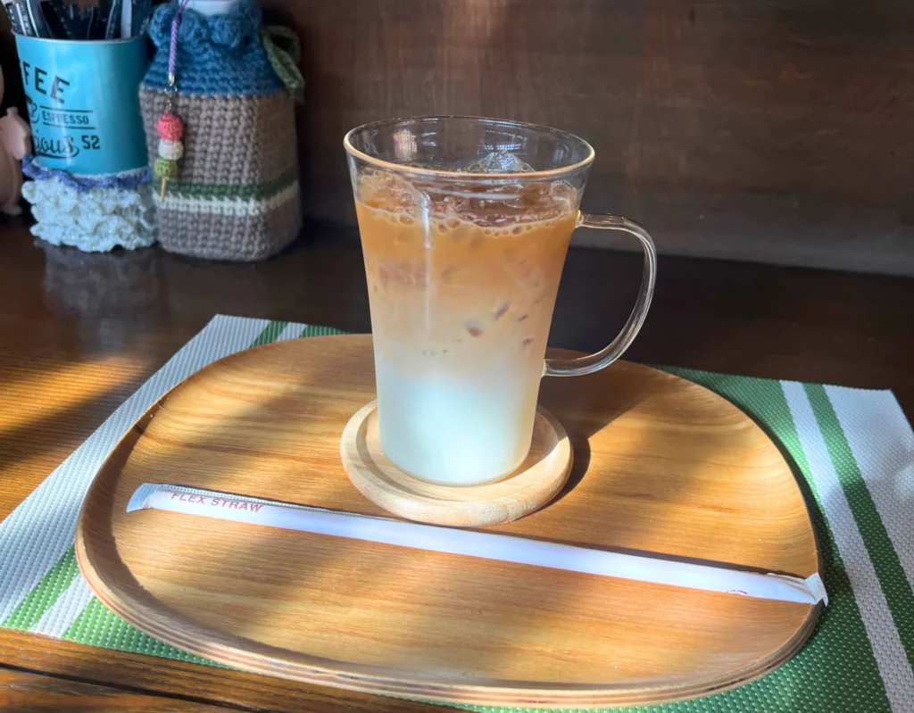 RICCIO茨木店のアイスラテ