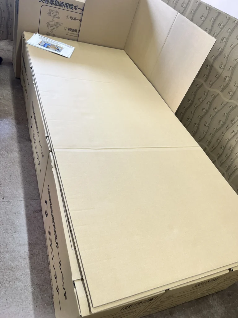 防災フェスタ ベッド