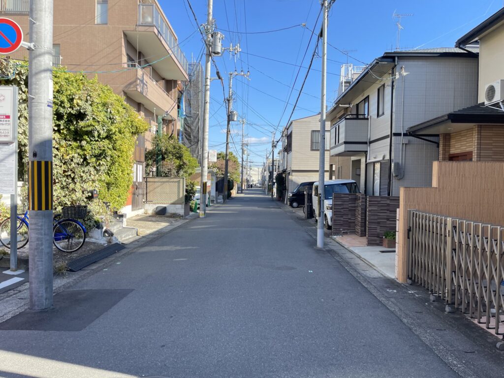 コーヒーショップ ハヤシ 外の景色