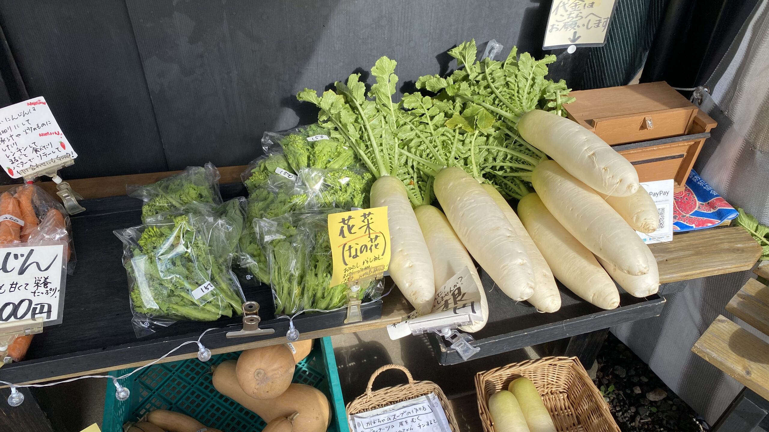 大原野の恵み「たなか農園」の新鮮京野菜