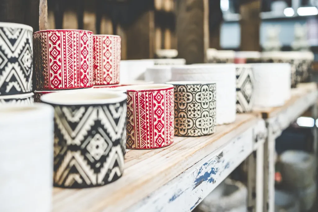 ノア　植木鉢細工