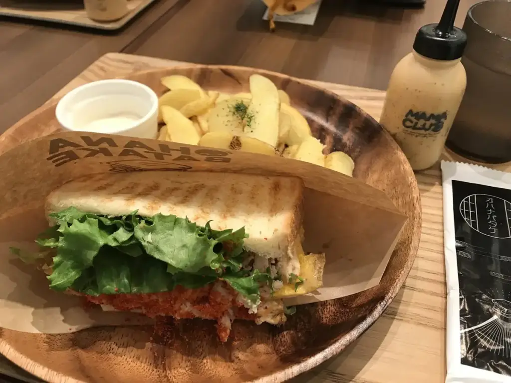 OHANABATAKEのサンドイッチアップ