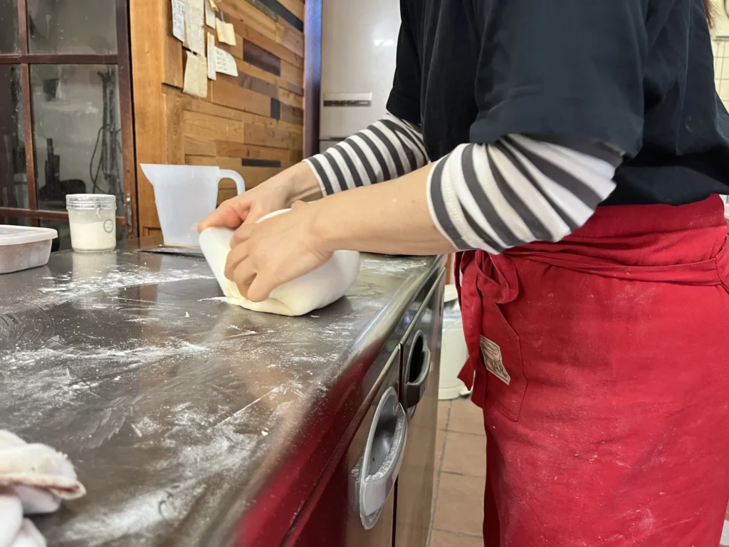 baker's chi to mie　なおみさん手元