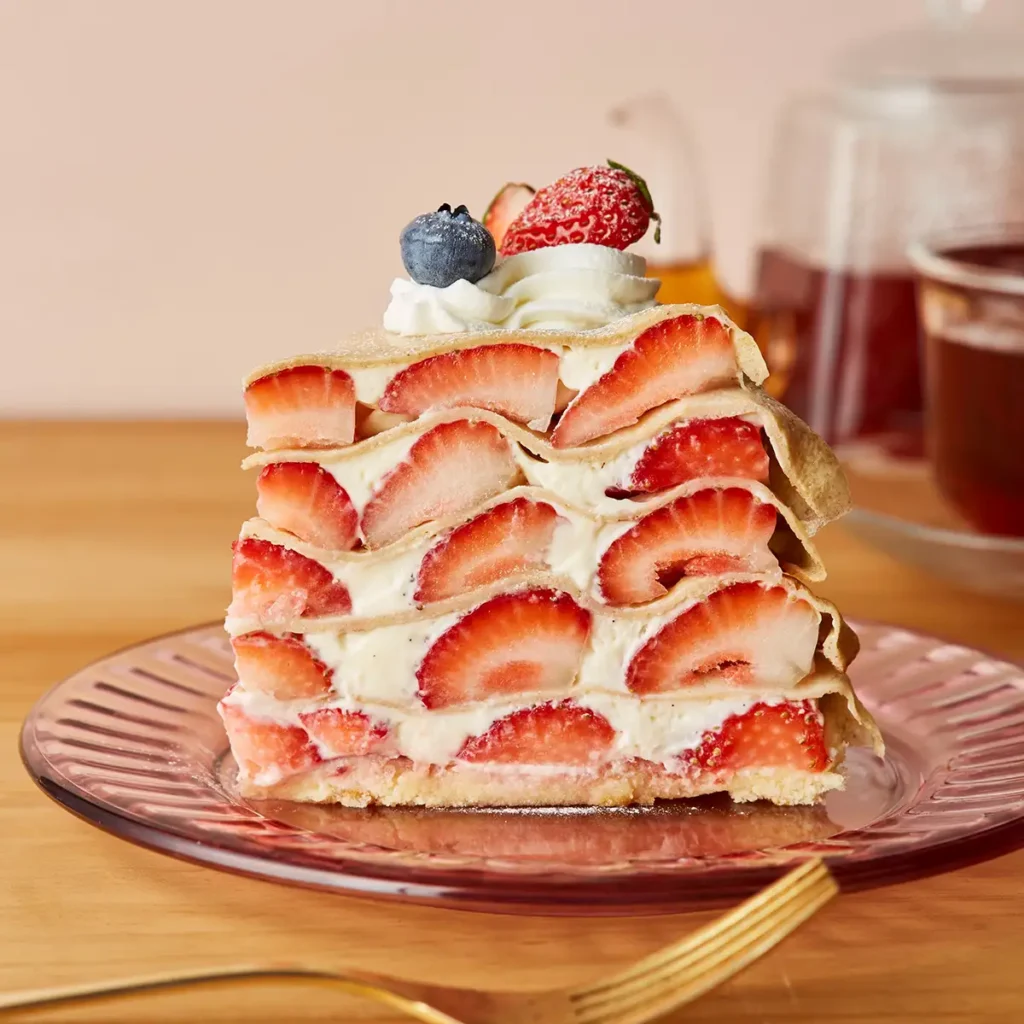 Afternoon Tea LOVE&TABLE のミルクレープ