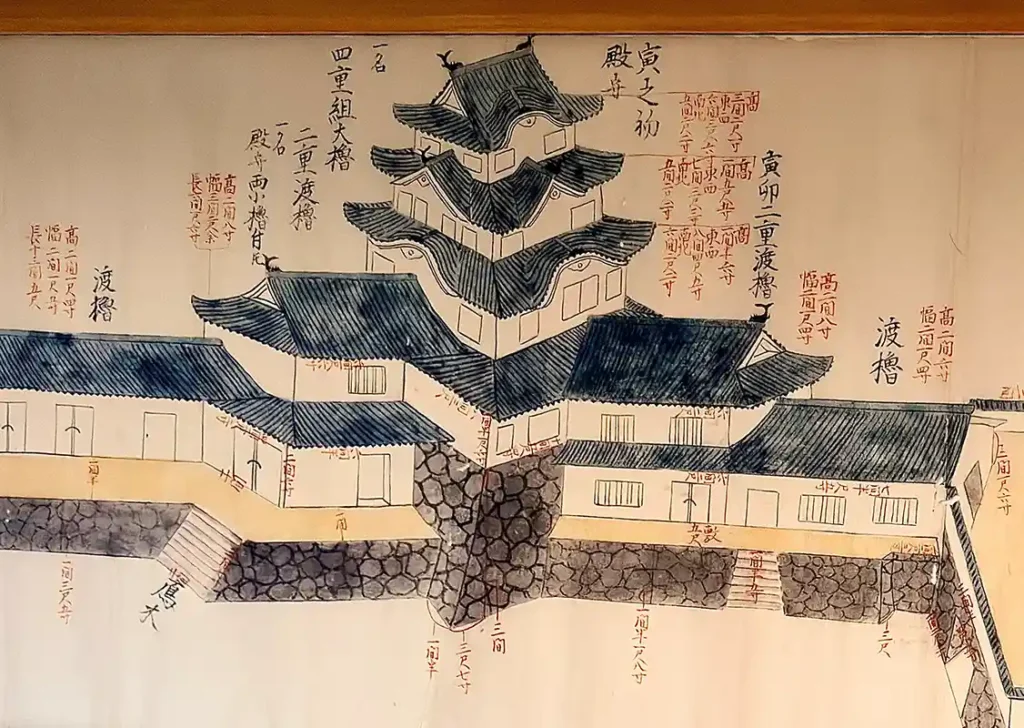 尼崎城 絵図