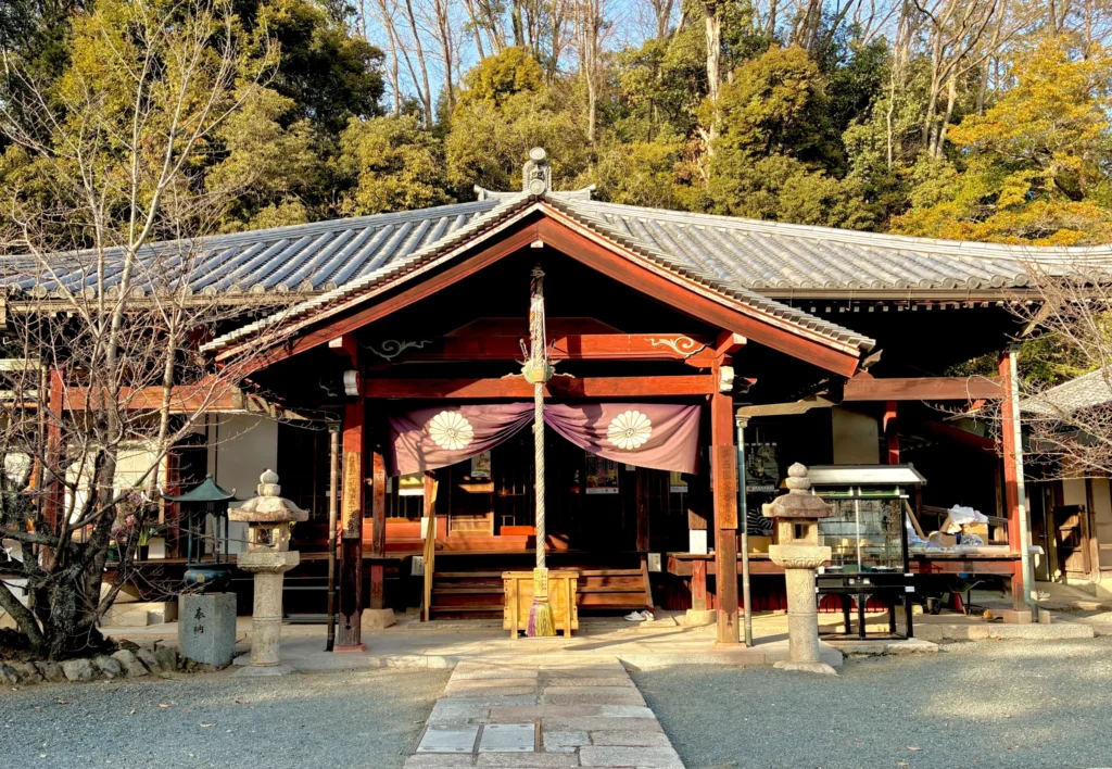 安岡寺、正面写真