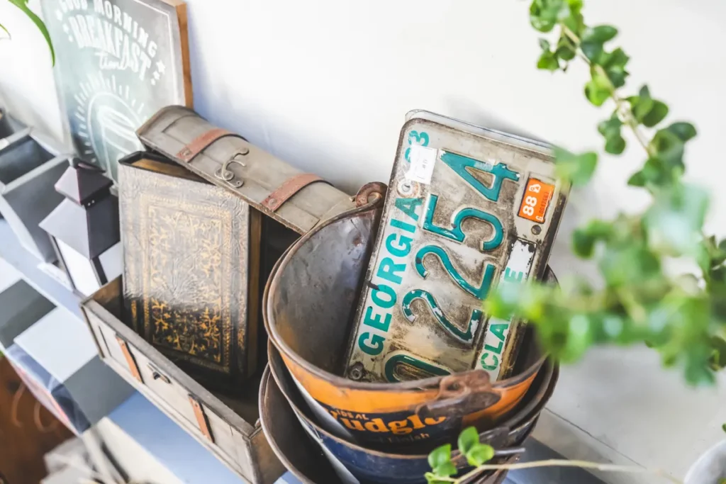 base plants 階段の雑貨