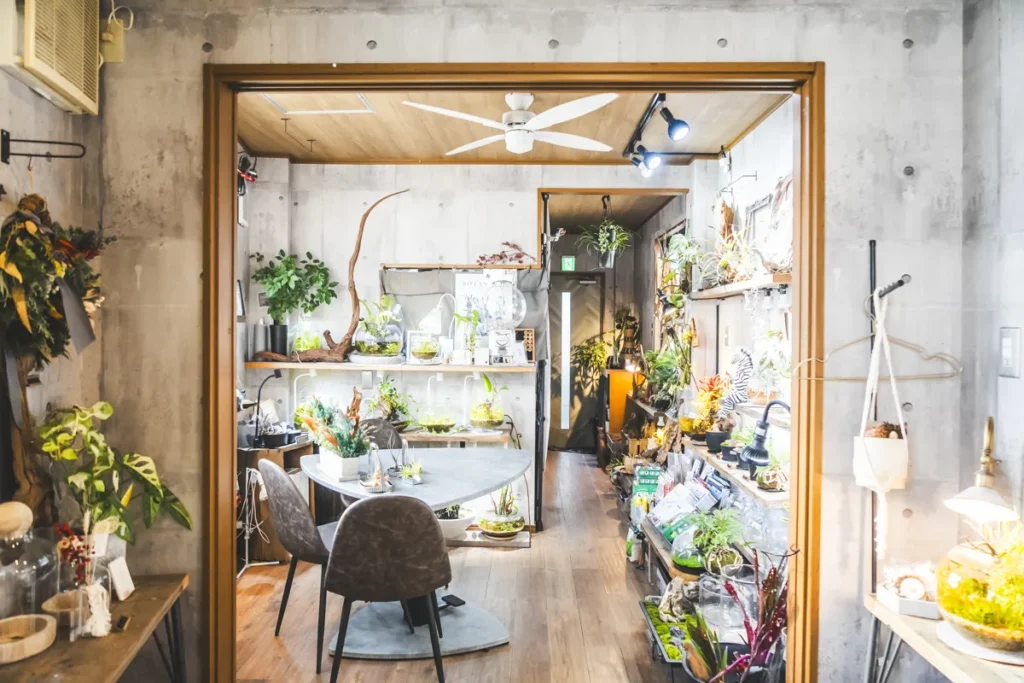 base plants カフェバー