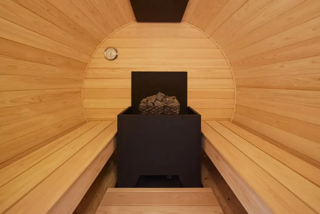 プライベートスパ「永和凪」のサウナ室内