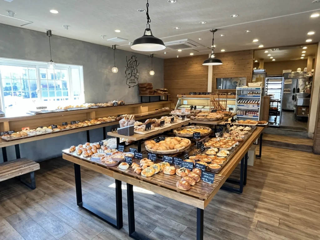 ブランベーカリー 店内
