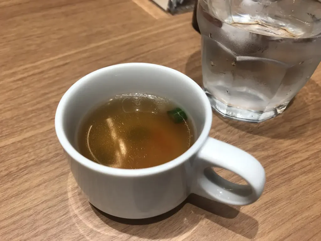 CURRY HOUSE CoCo ICHIBANYA WORLDのスープ