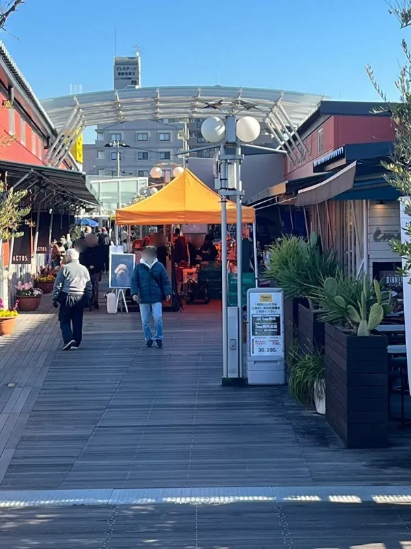 サザンモール六甲　デッキエリア