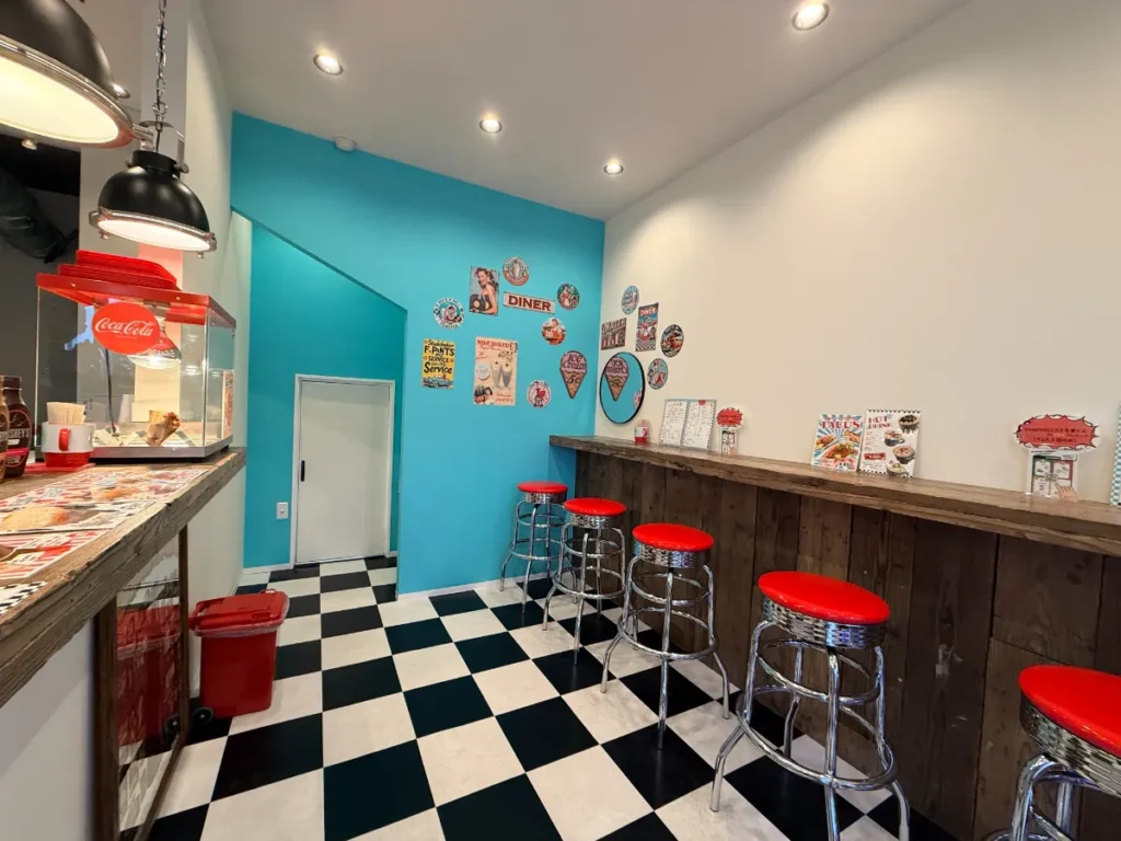 「Eddy CREPE SHOP」の内観