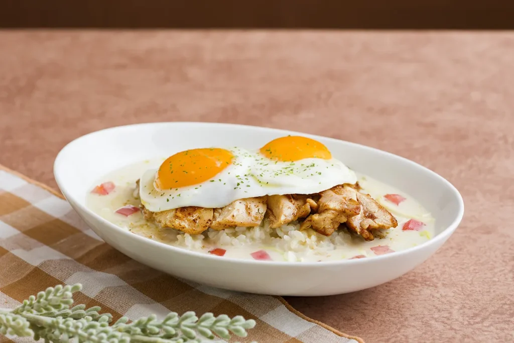 2026　バレンタイン限定　スープライス　クリーミーブロスエッグス