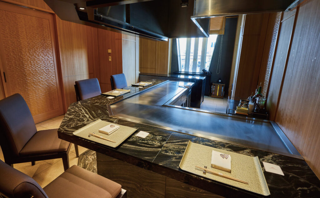 【宝塚ホテル 2階】鉄板焼「風雅」