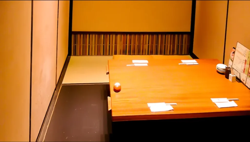 銀平グランフロント大阪店の座敷席