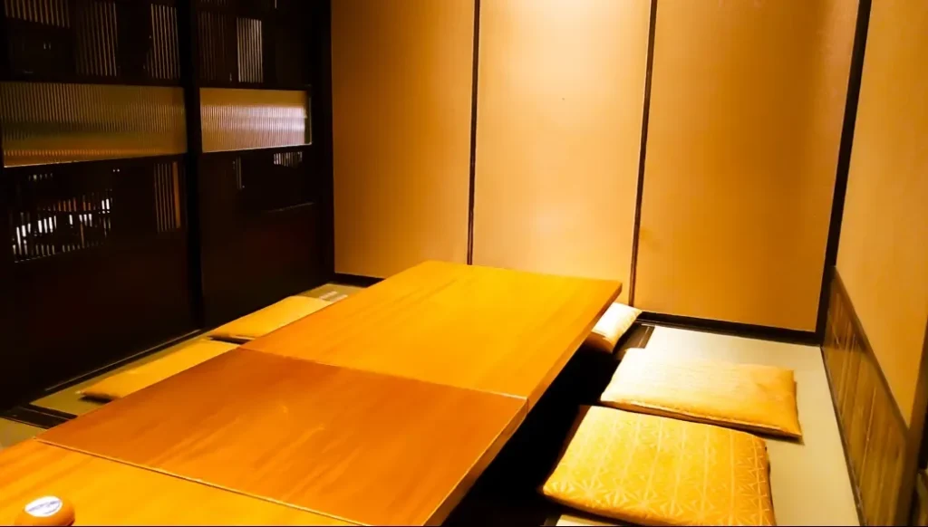 銀平グランフロント大阪店の座敷席