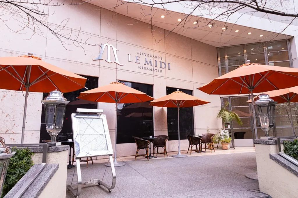 ひらまつの外観