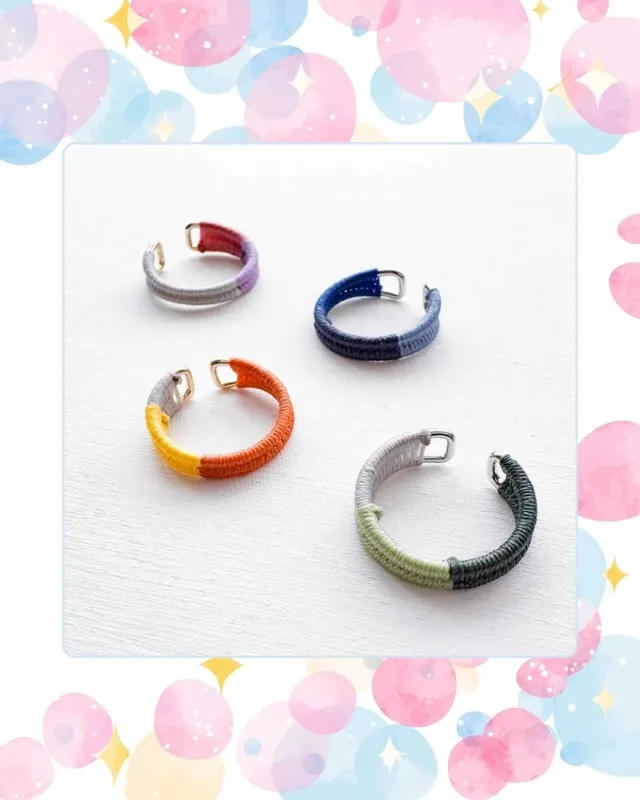 〇〇なひとびと 糸模様