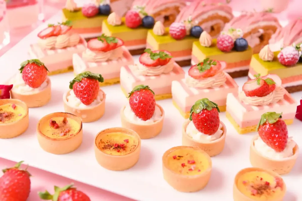 「Very Berry Strawberry」スイーツ