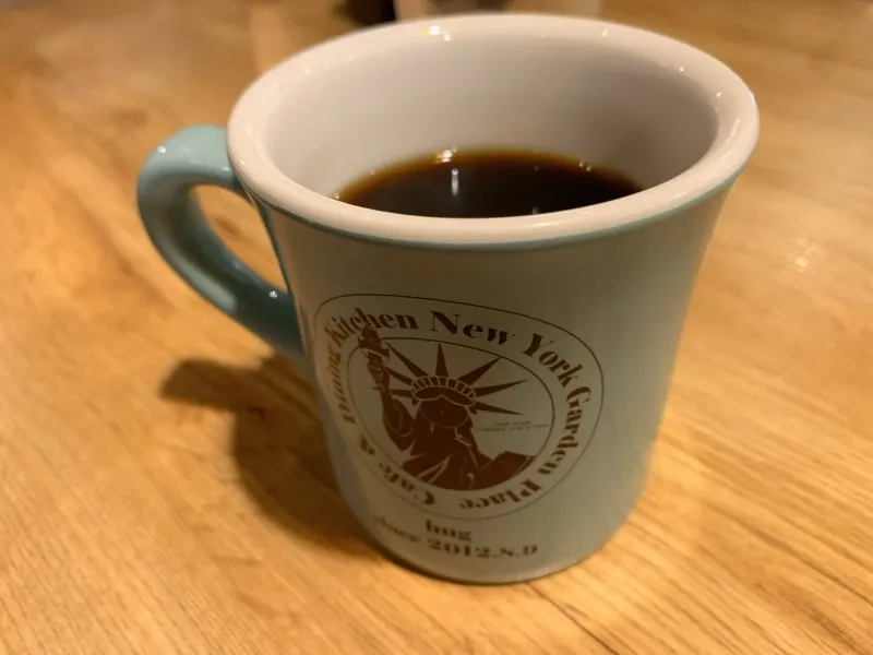 hug ランチ後のコーヒー