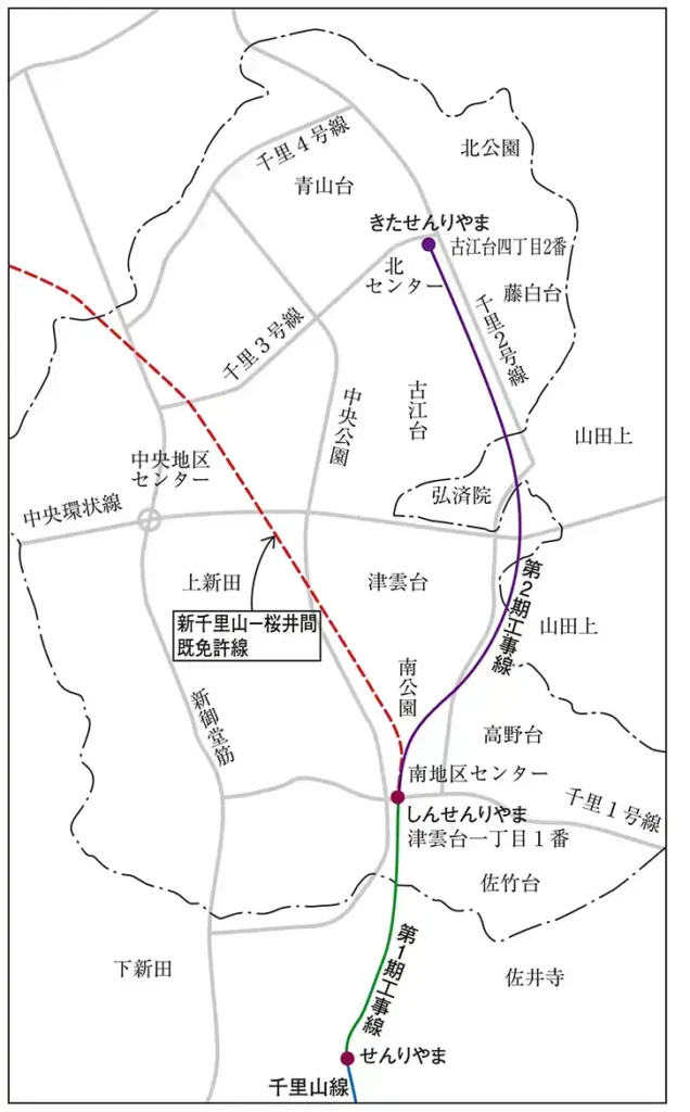 いまむかし第3回 延長計画図