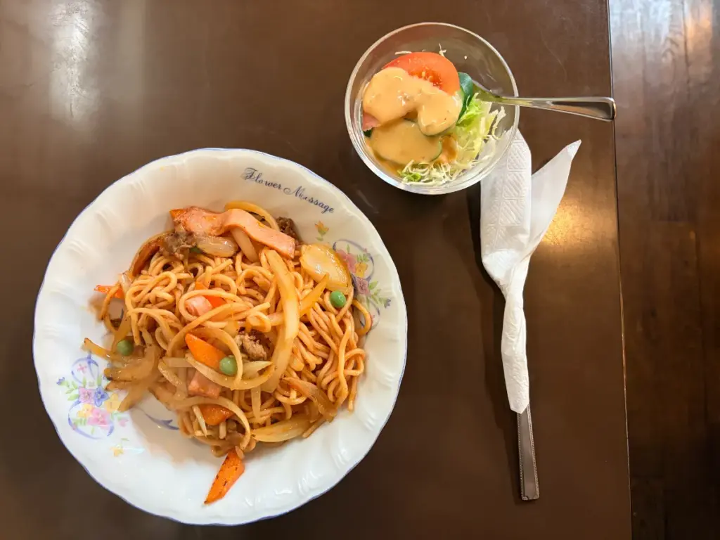 「喫茶 順」のスパゲッティ