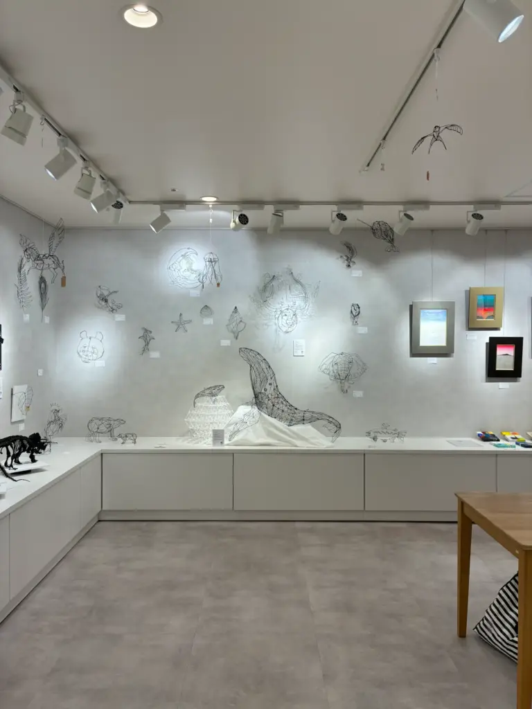 じゅんワイヤーアート、ギャラリー全体の写真