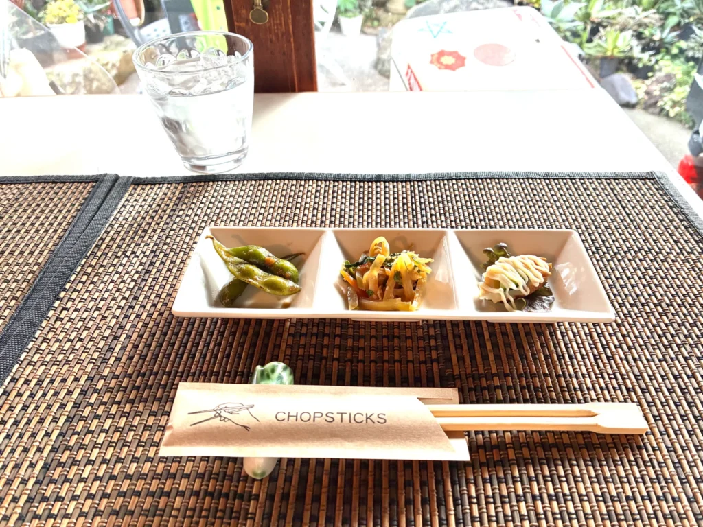 希志庵、古民家レストラン、ランチ、前菜