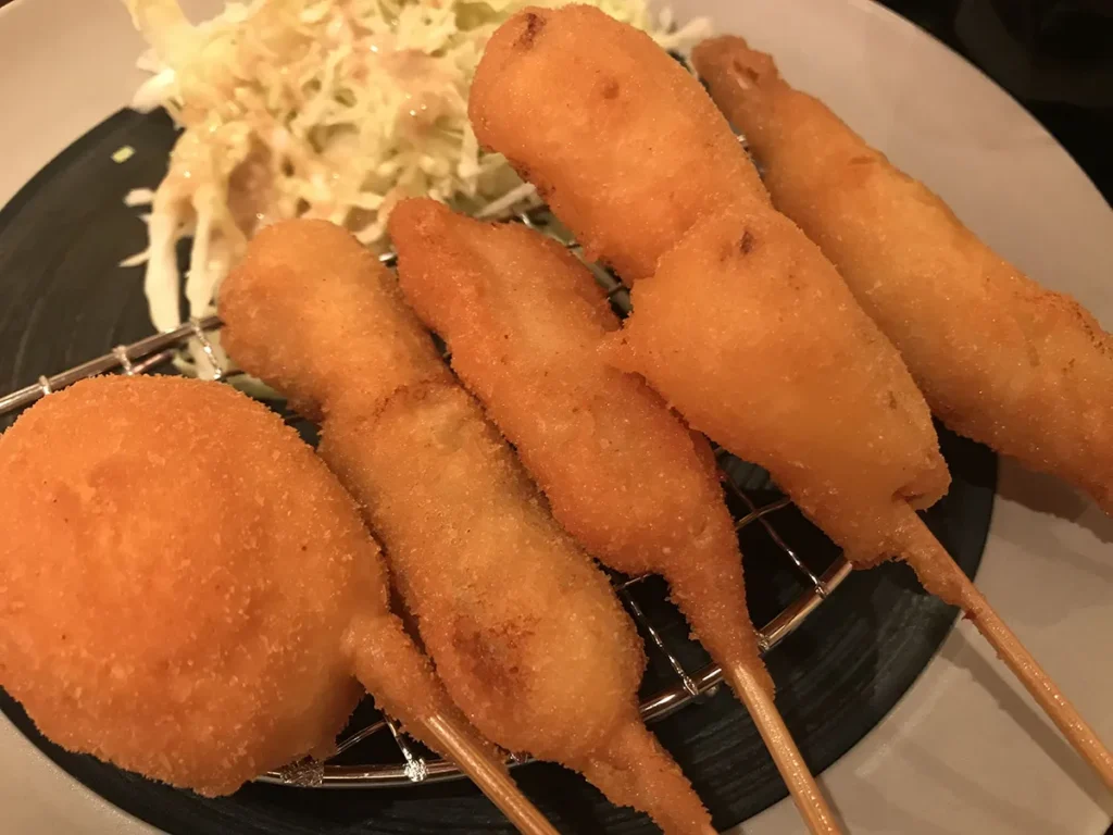 串かつだるま 梅定食 串かつ