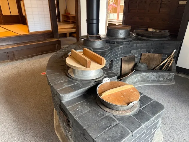 旧上田家住宅のかまど