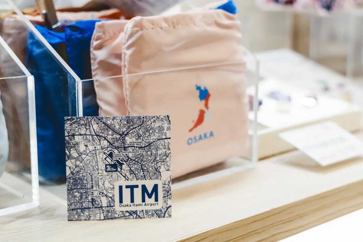 伊丹空港｜地図好きさん、空港好きさん必見！期間限定ショップ【Map Design GALLERY】1/30(金)まで！