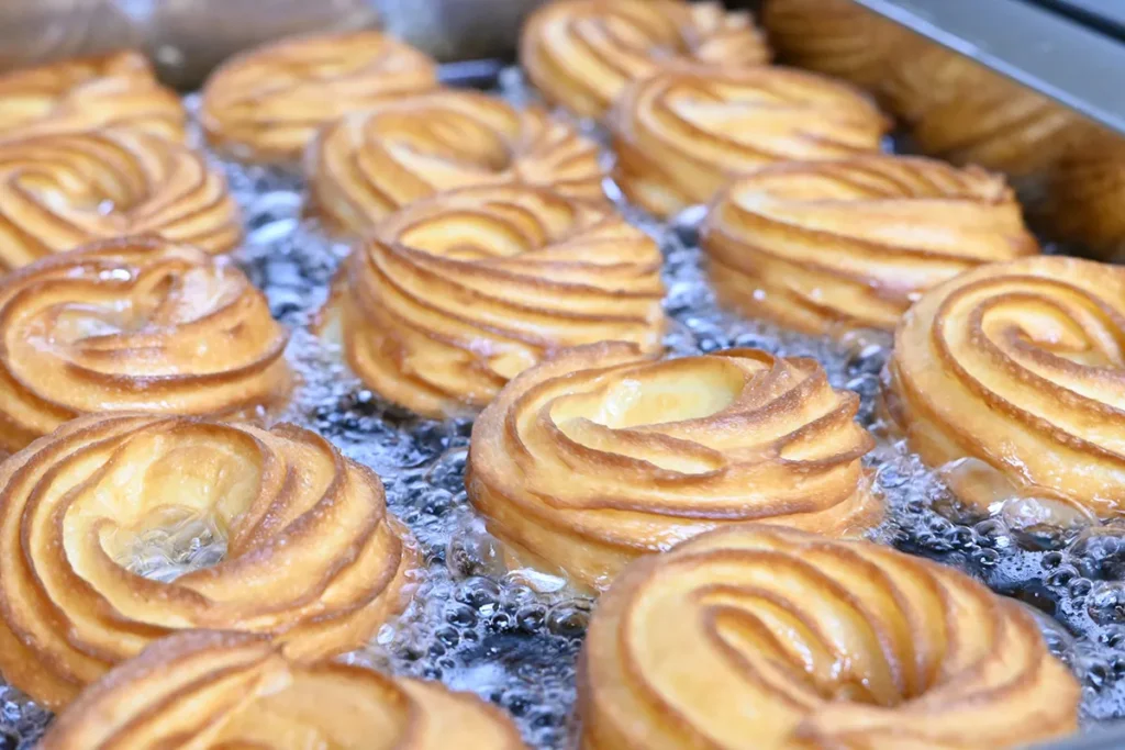 モンクルーラーのこだわりの油