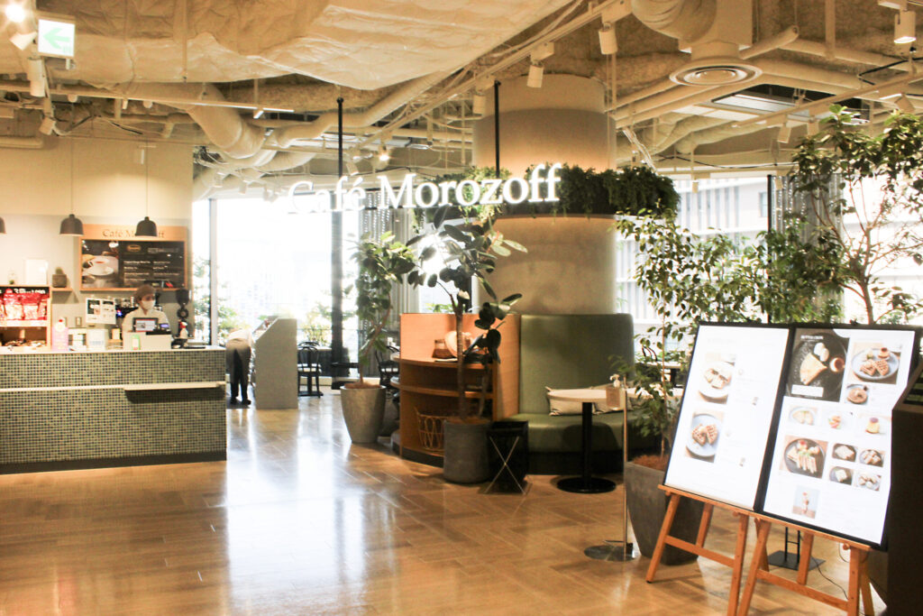 カフェ モロゾフ 阪神百貨店梅田本店 入り口