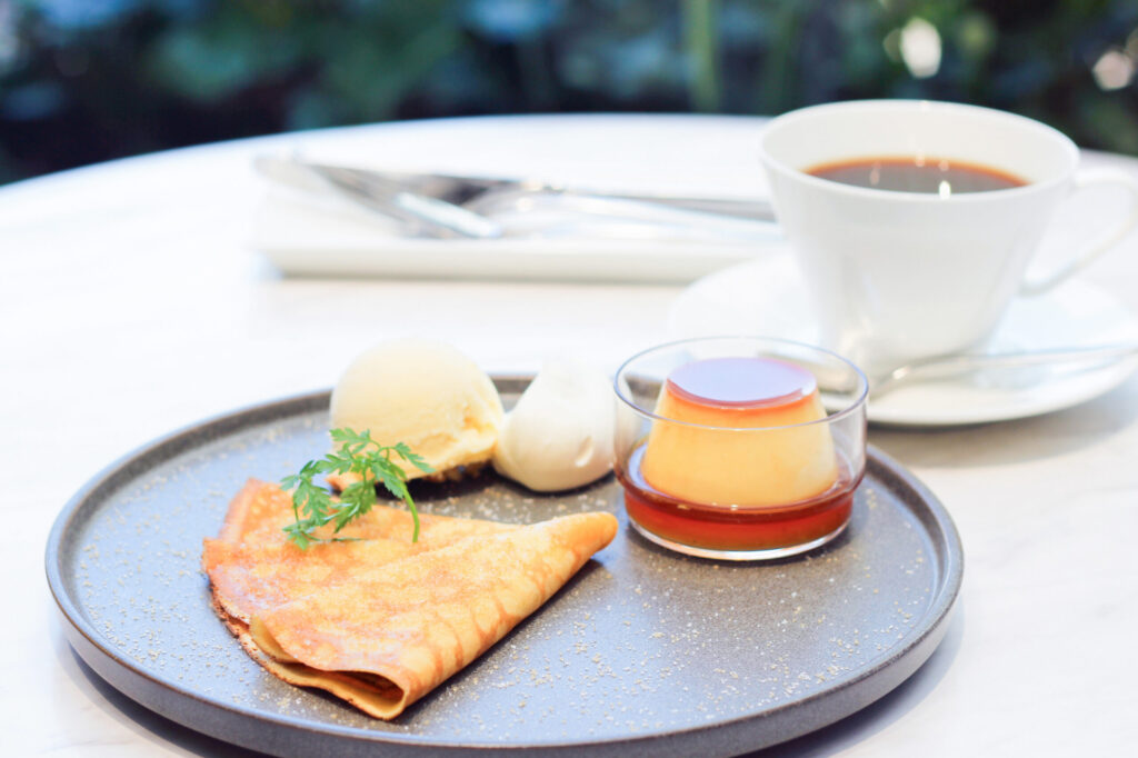 カフェ モロゾフ 阪神百貨店梅田本店 クレープ